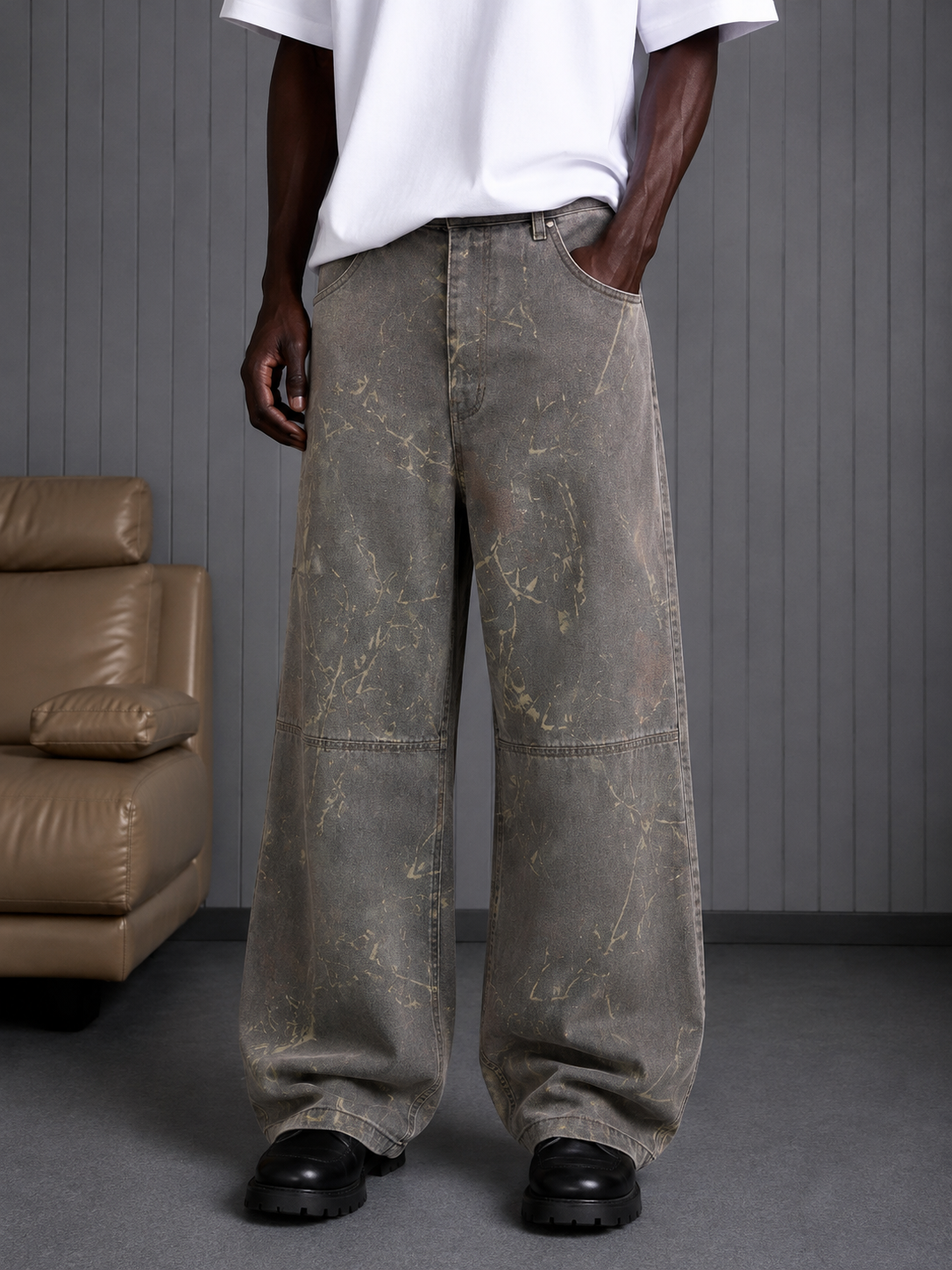 شلوار بگی PULL&BEAR