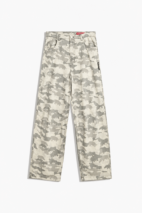 شلوار بگی اورجینال ecko/bershka