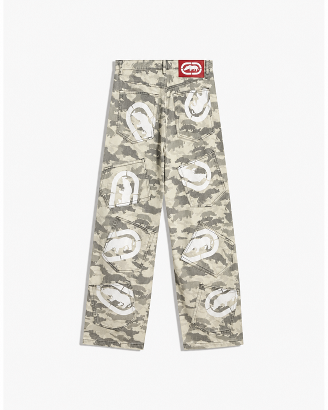 شلوار بگی اورجینال ecko/bershka