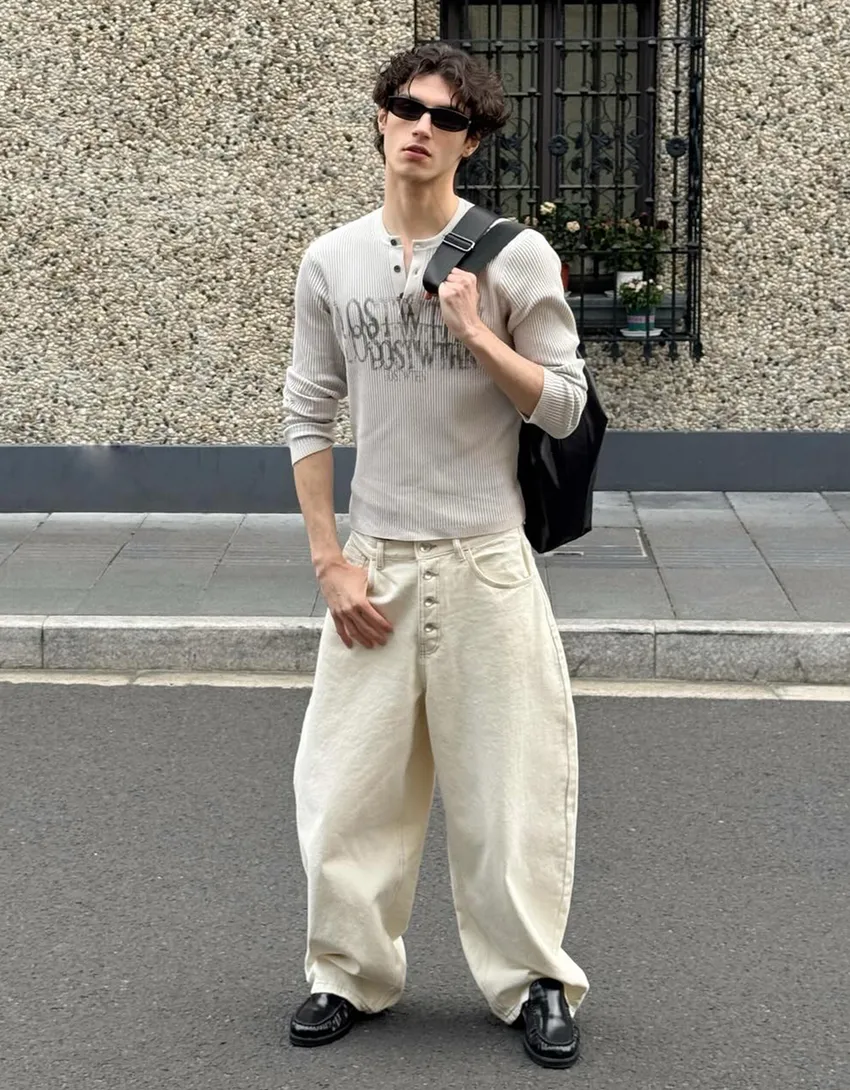شلوار برشکا barel fit